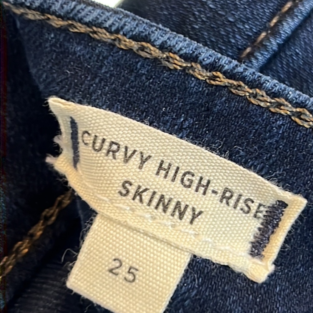 Madewell curvy high-rise skinny jeans size 25 - Picture 12 of 15